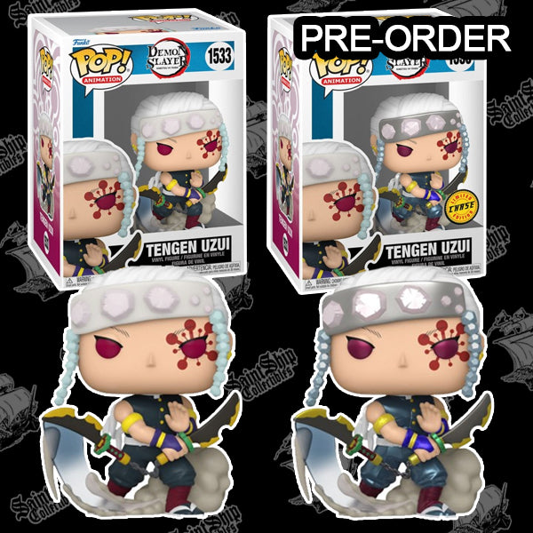 Funko Pop! Pack Demon Slayer : Tengen Uzui Regular + Chase #1533 (Pré-commande)