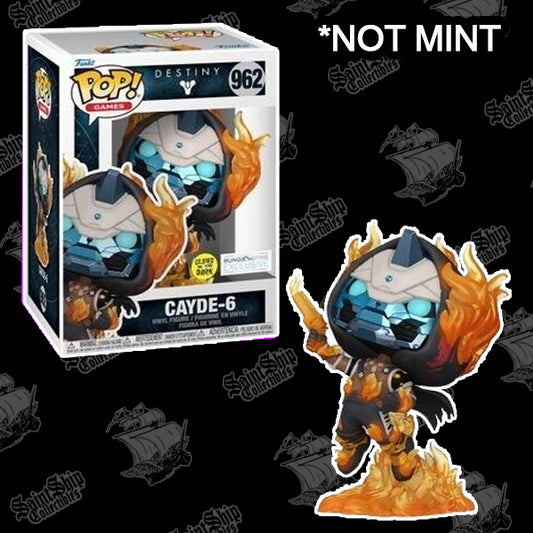 Funko Pop! Destiny: Cayde-6 Glow in the Dark #962 - Bungie Store