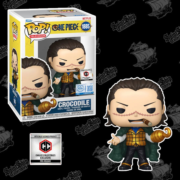 Funko Pop! One Piece Live Action: Crocodile (Netflix) #1885 - Chalice PR