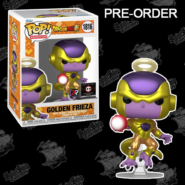 Funko Pop! Dragon Ball Super: Golden Frieza #1816 - Chalice Exclusive PR (Pre-Order)