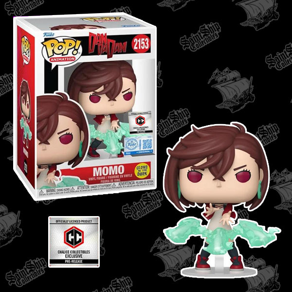 Funko Pop! DanDaDan: Momo Glow in the Dark #2153 - Chalice PR (Pre-Order)