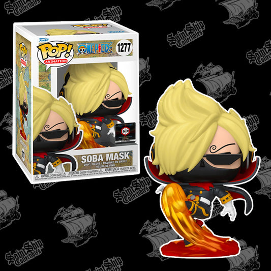 Funko Pop! One Piece: Sanji - Soba Mask #1277 - Chalice Exclusive