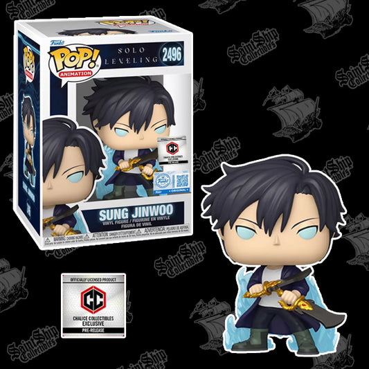 Funko Pop! Solo Leveling: Sung Jinwoo #2496 - Chalice PR (Pre-order)
