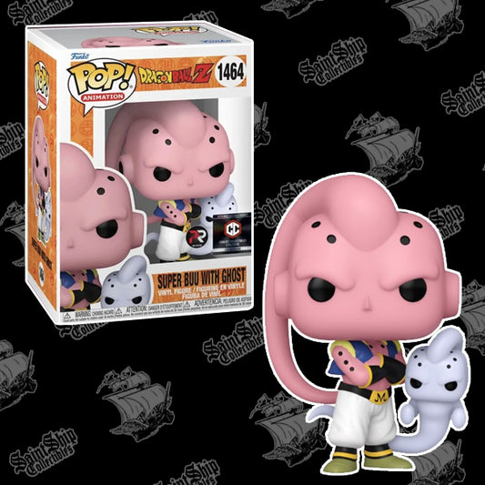 Funko Pop! Dragon Ball Z (DBZ): Super Buu With Ghost #1464 - Chalice Exclusive PR