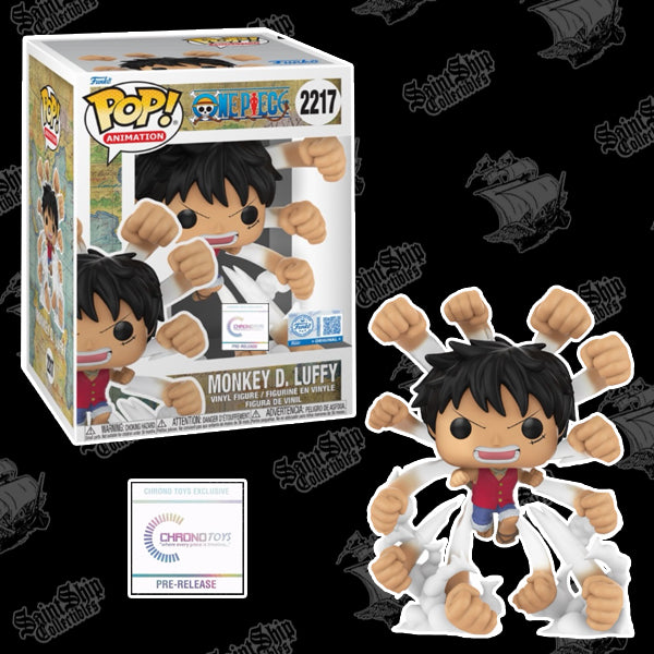 Funko Pop! One Piece: Monkey D Luffy #2217 - Chrono Toys PR (Pre-Order)