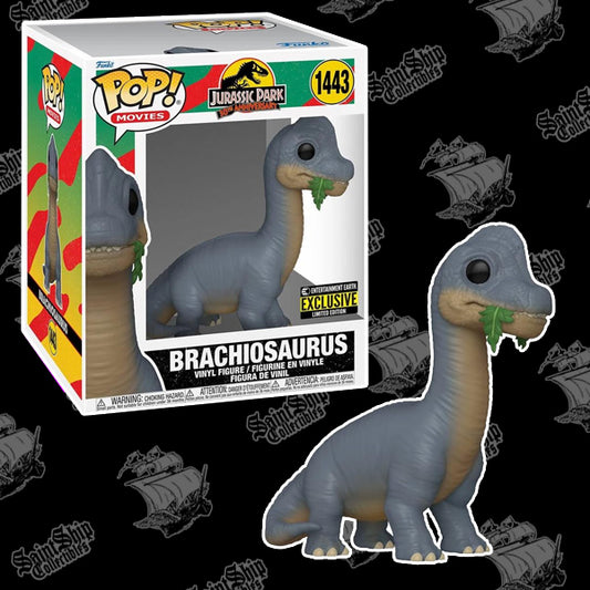 Funko Pop! Jurassic Park: Brachiosaurus #1443 - Entertainment Earth Exclusive