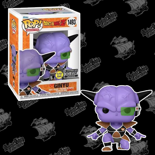 Funko Pop! Dragon Ball Z (DBZ): Ginyu Glow in the Dark #1493 - Entertainment Earth Exclusive