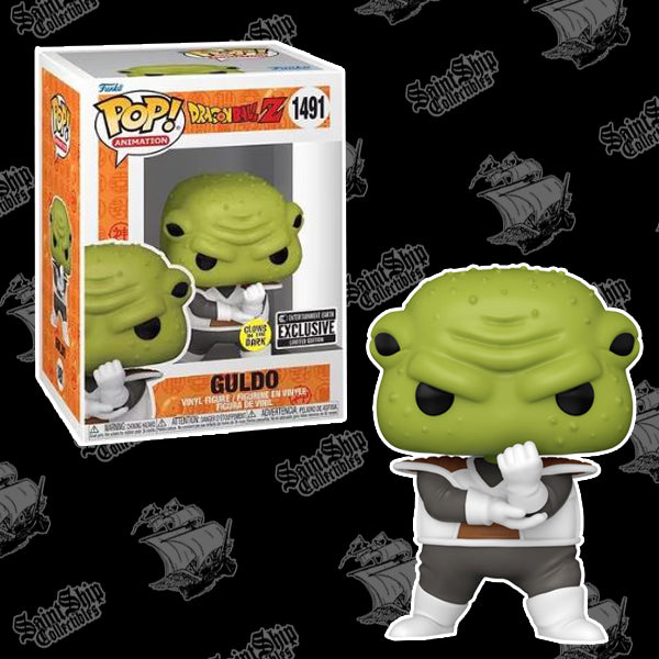 Funko Pop! Dragon Ball Z (DBZ): Guldo Glow in the Dark #1491 - Entertainment Earth Exclusive