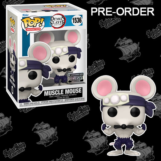 Funko Pop! Demon Slayer: Muscle Mouse #1536 - Entertainment Earth Exclusive (Pre-Order)