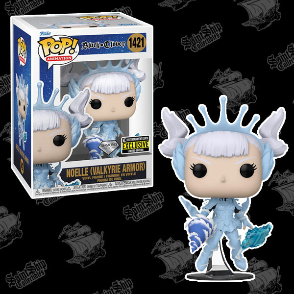 Funko Pop! Black Clover: Noelle (Valkyrie Armor) Diamond #1421 - Entertainment Earth Exclusive