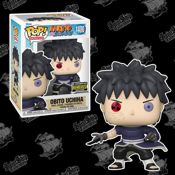 Funko Pop! Naruto Shippuden: Obito Uchiha #1400 - Entertainment Earth Exclusive