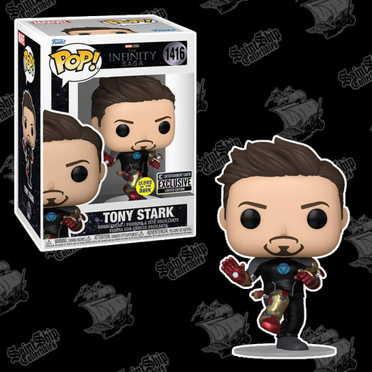 Funko Pop! Marvel: Tony Stark #1416 - Entertainment Earth Exclusive