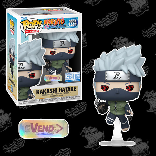 Funko Pop! Naruto Shippuden: Kakashi Hatake #2224 - eVend Exclusive