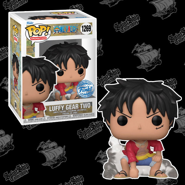 Funko Pop! One Piece: Monkey D. Luffy Gear Two #1269 - Exclusive