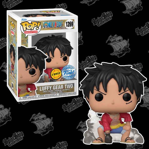 Funko Pop! One Piece: Monkey D. Luffy Gear Two Chase #1269 - Exclusive