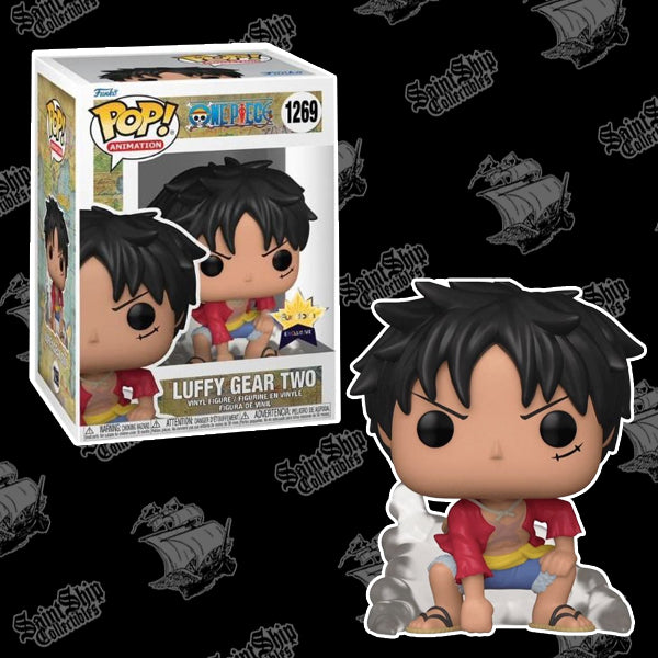 Funko Pop! One Piece: Monkey D. Luffy Gear Two - Fundom Exclusive