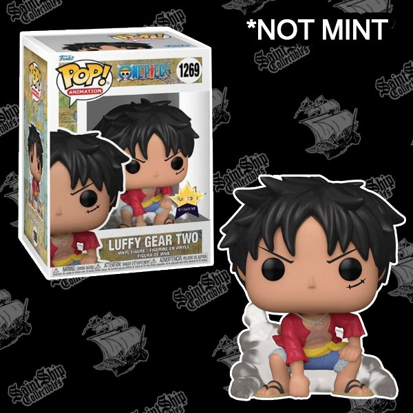 Funko Pop! One Piece: Monkey D. Luffy Gear Two - Fundom Exclusive - NOT MINT