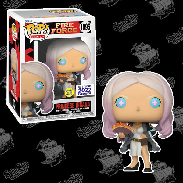 Funko Pop! Fire Force: Princess Hibana Glow in the Dark #1095 - Funimation 2022