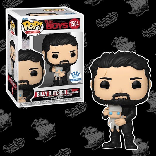 Funko Pop! The Boys: Billy Butcher with Laser Baby #1504 - Funko Shop