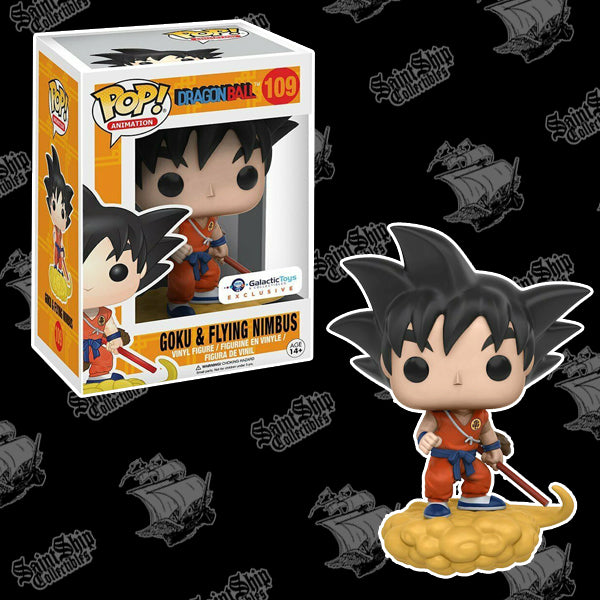 Funko Pop! Dragon Ball (DB): Goku & Flying Nimbus #109 - Galactic Toys