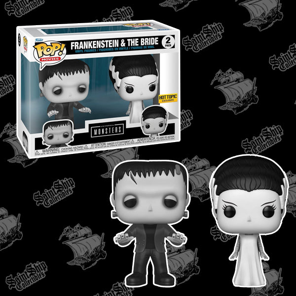 Funko Pop! Monsters: Frankenstein & The Bride 2 pack - Hot Topic