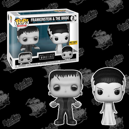 Funko Pop! Monsters: Frankenstein & The Bride 2 pack - Hot Topic