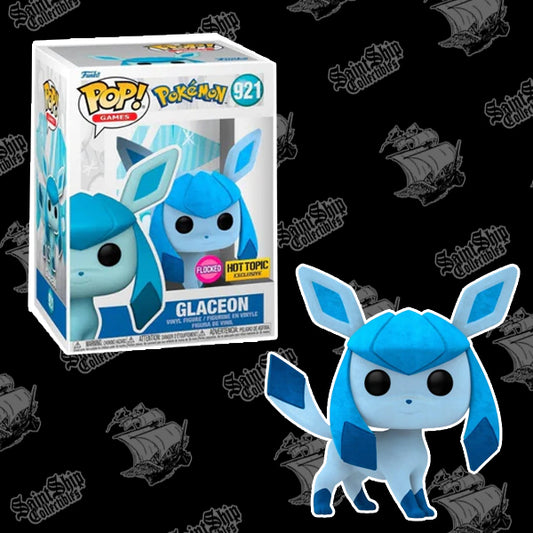 Funko Pop! Pokemon: Glaceon Flocked #921 - Hot Topic