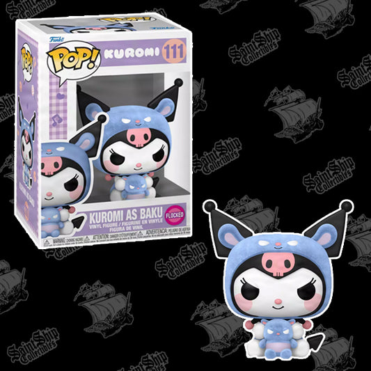 Funko Pop! Hello Kitty: Kuromi Flocked #111