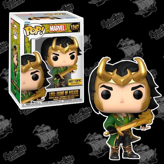 Funko Pop! Marvel : Loki Agent d'Asgard #1247 – Sujet brûlant