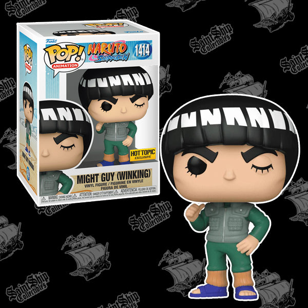 Funko Pop! Naruto Shippuden: Might Guy Winking #1414 - Hot Topic