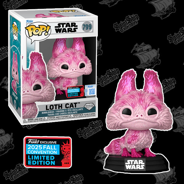 Funko Pop! Star Wars: Loth Cat Diamond #799 - NYCC 2025 Shared