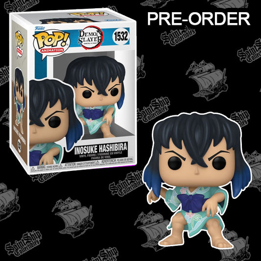 Funko Pop! Demon Slayer : Inosuke Hashibira #1532 (Précommande)