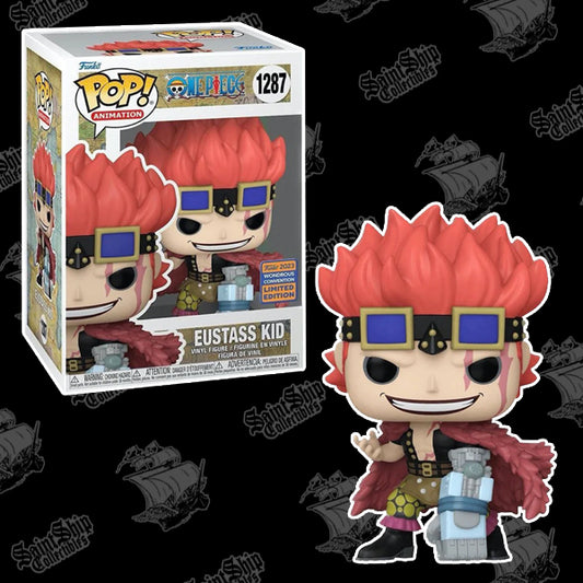 Funko Pop! One Piece: Eustass Kid #1287 - Wondercon 2023 Shared