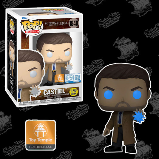 Funko Pop! Supernatural: Castiel Glow in the Dark #1840 - Toy Temple PR (Pre-Order)