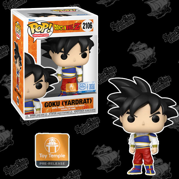 Funko Pop! Dragonball Z: Goku (Yardrat)  #2106 - Toy Temple PR