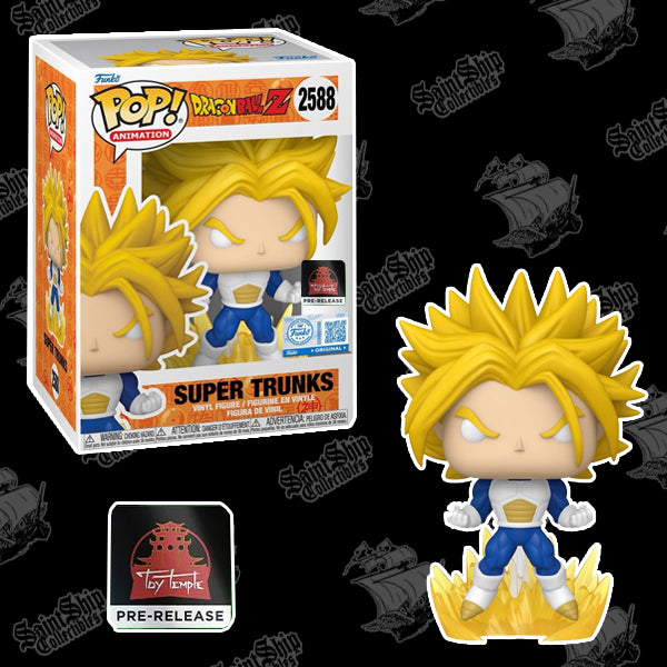 Funko Pop! Dragonball Z: Super Trunks #2588 - Toy Temple PR (Pre-Order)