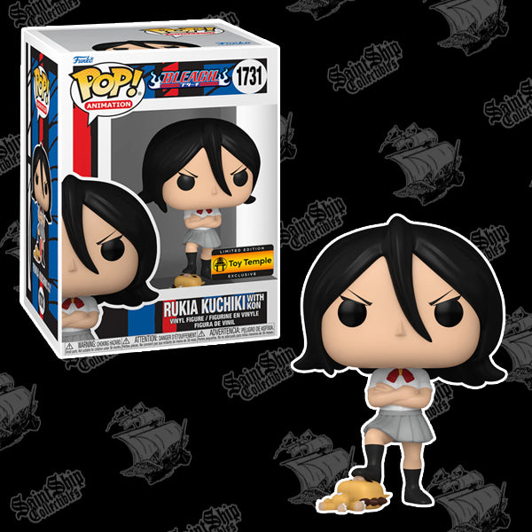 Funko Pop! Bleach: Rukia Kuchiki with Kon #1731 - Toy Temple