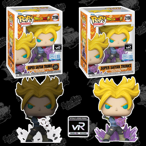 Funko Pop! Dragon Ball Super: Super Saiyan Trunks Regular + Chase #2198 - Vrare