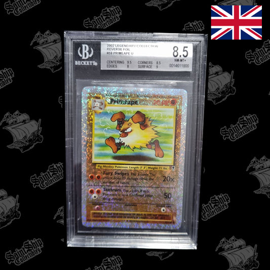 Primeape Reverse Legendary Collection (LC 59) BGS 8.5 - ENG