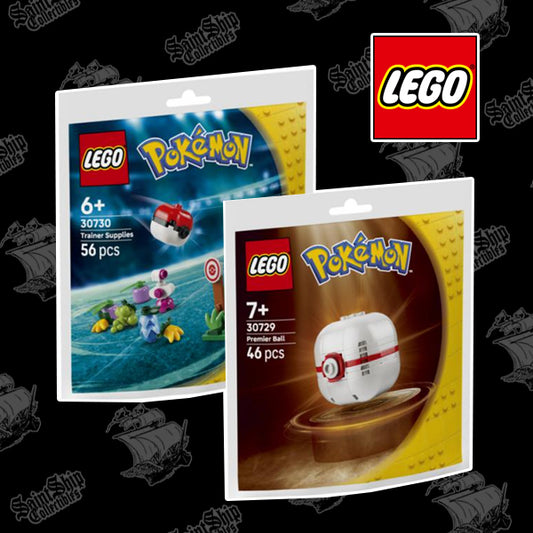 Lego Pokemon: 30730 Trainer Supplies e 30731 Premier Ball