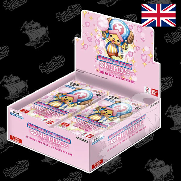 One Piece TCG EB01 – Extra Booster Memorial Collection Booster Box – ENG