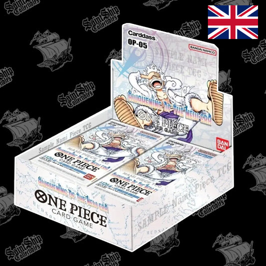 One Piece TCG OP-05 – L'éveil de la nouvelle ère – Boîte de jeu de cartes One Piece (24 paquets) ENG