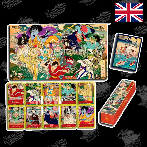 One Piece Card Game English Version 1st Year Anniversary Set SaintShip Collectibles One Piece Card Game English Version 1st Year Anniversary Set SaintShip Collectibles