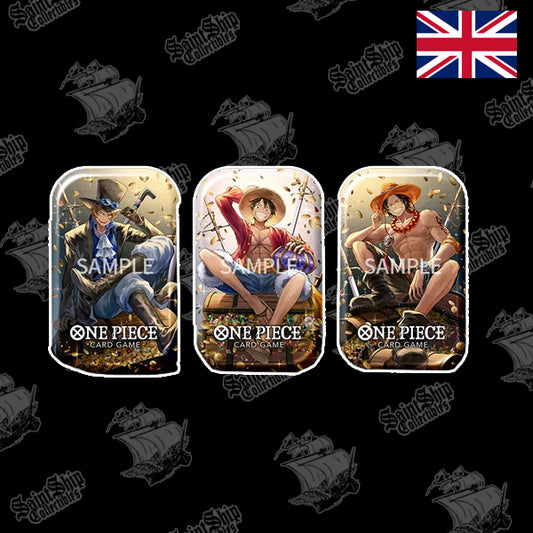 Jeu de cartes One Piece version anglaise, ensemble 1er anniversaire (précommande)