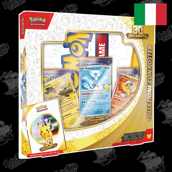 Pokemon 30° anniversario Collezione con Poster (ITA)