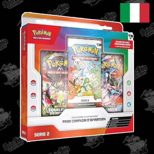 Pokemon Megaevoluzione - Collezione Illustrazione Primi Compagni d'Avventura Serie 2 (ITA)