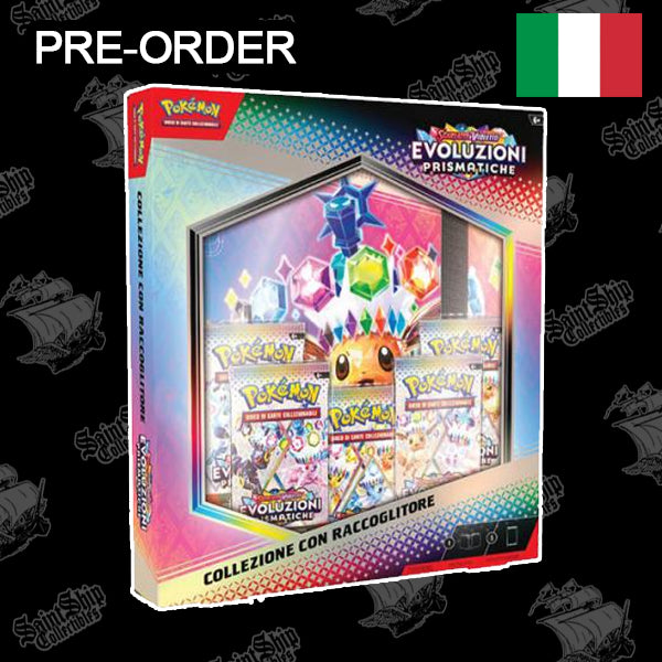 Pokemon Scarlatto & Violetto: Evoluzioni Prismatiche - Collezione con raccoglitore (ITA) (pre-order)