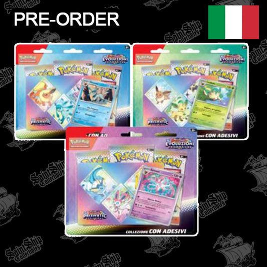 Pokemon Scarlatto & Violetto: Evoluzioni Prismatiche - Collezione Adesivi (ITA) (pre-order)